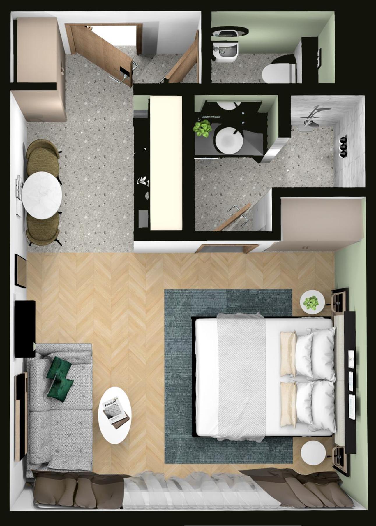 Master Altona Apartman Hamburg Szoba fotó