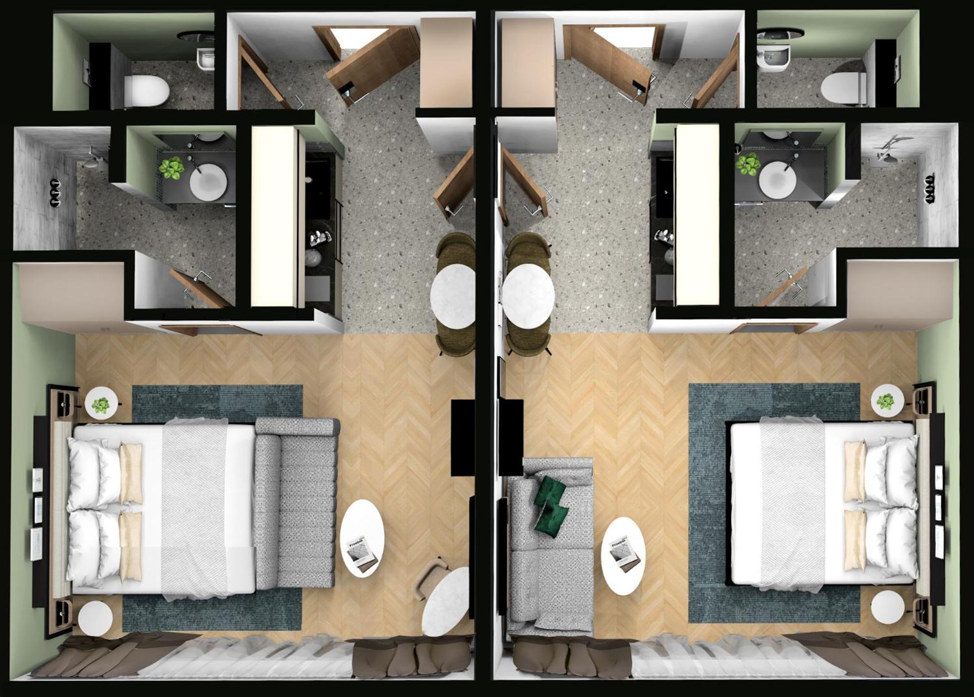 Master Altona Apartman Hamburg Szoba fotó